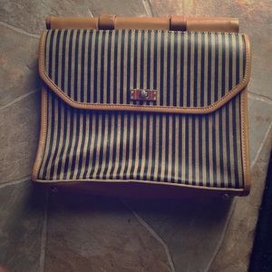 Cute Striped Leather Bag