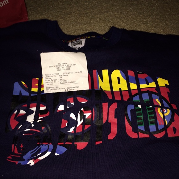 Billionare Boys Club International crew neck