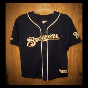 Milwaukee Brewers Braun jersey