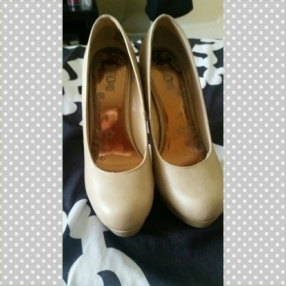 Beige Heels