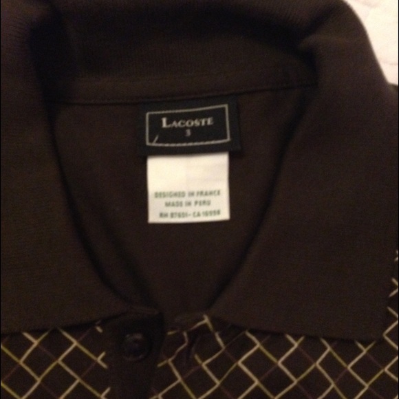 Lacoste size small like new