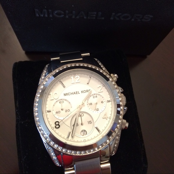 Michael Kors stainless steel watch