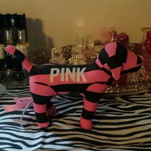 Pink mini dog