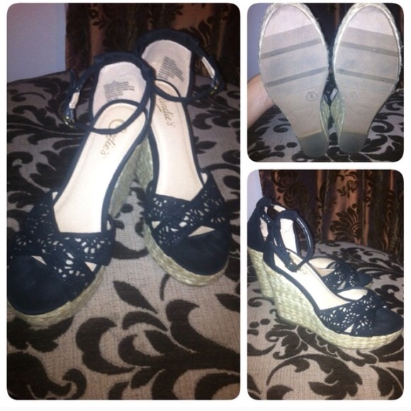 Black Candie's wedges
