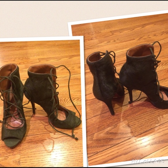 SCHUTZ Akhalya Open Toe Lace Up sandal - Picture 4 of 4