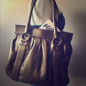 NWOT Banana Republic Leather Tote