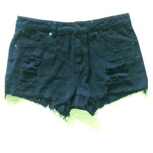 volcom high waisted shorts