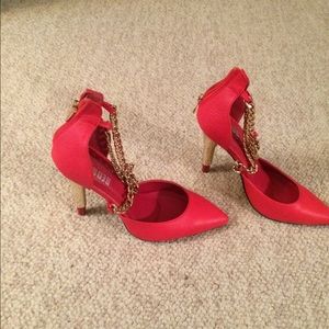 Sexy red lipstick heels👠💃on hold@curvybeau17