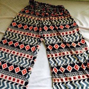 Tribal print pants