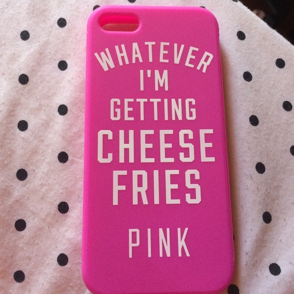 Victoria's Secret pink iPhone 5 case