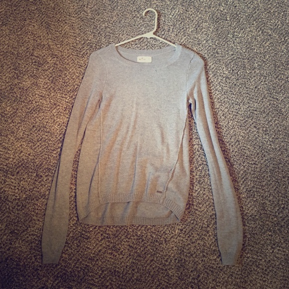 Grey Hollister sweater