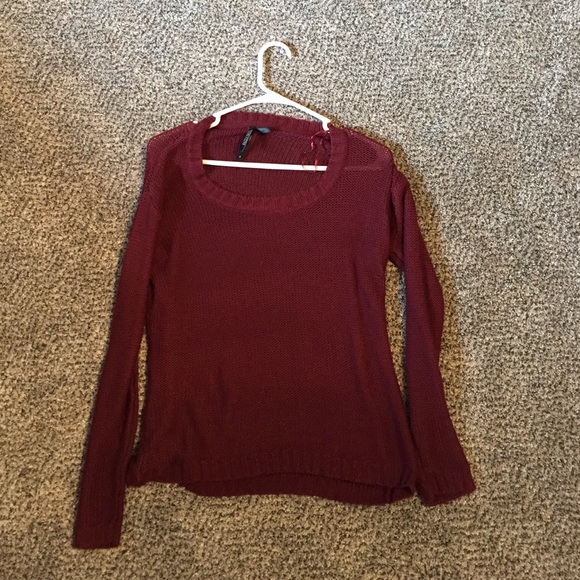 Maroon Razzle Dazzle Sweater