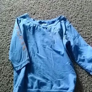 Off shoulder sweatshirt