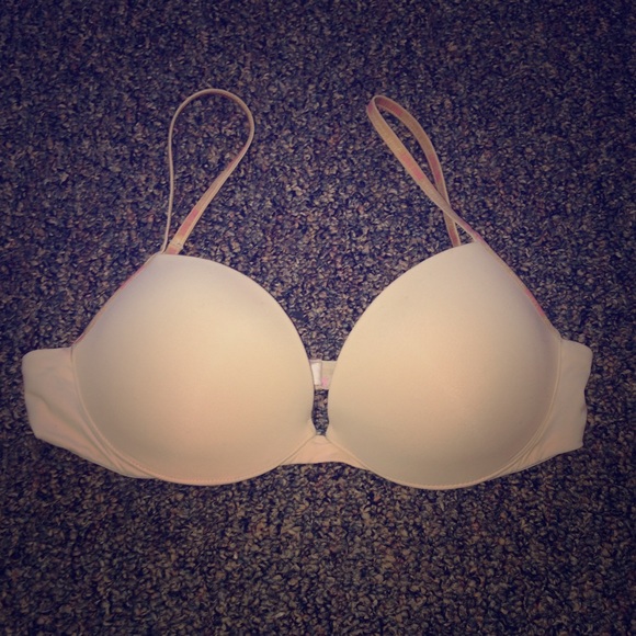 PINK Victoria's Secret Nude Push-Up bra