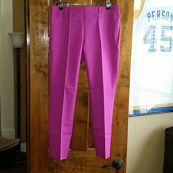 Stretch cropped pants
