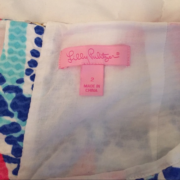 SOLD Lilly Pulitzer Tate Skirt she she shells - Picture 4 of 4