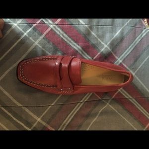 Burnt orange Cole Haan shoes very comfy