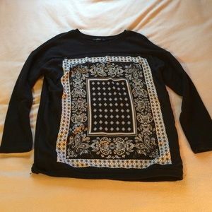 Forever 21 Bandana Sweatshirt Size Small