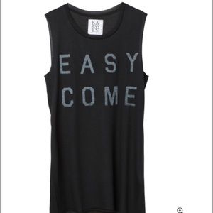 Black Easy Come, Easy Go Zoe Karssen tank