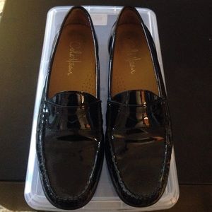 Cole Haan black patent leather loafers