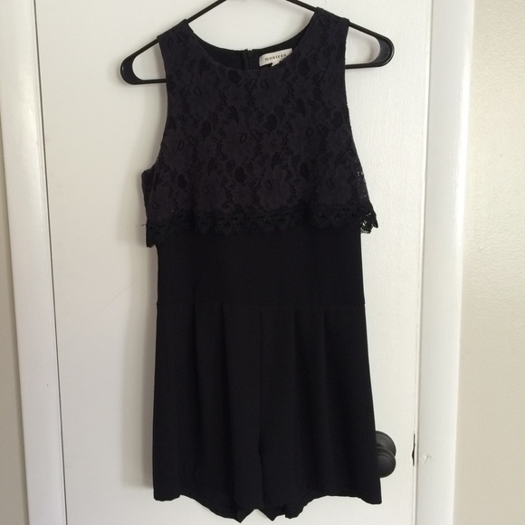 black romper