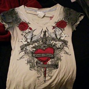 Medium crash and burn shirt
