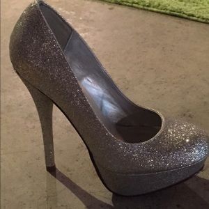 Silver heels