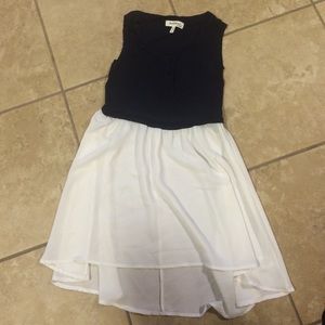 Beautiful two fabric top