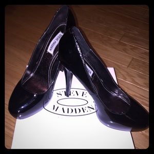 Black Steve Madden Heels.  Size 9.5.
