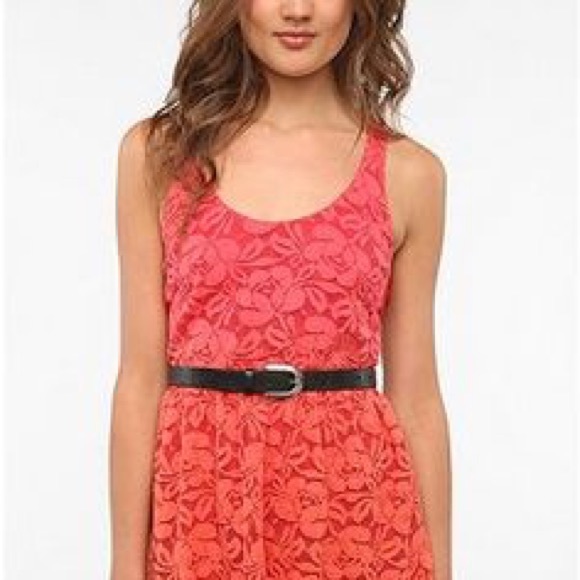 Urban outfitters ombré lace dress