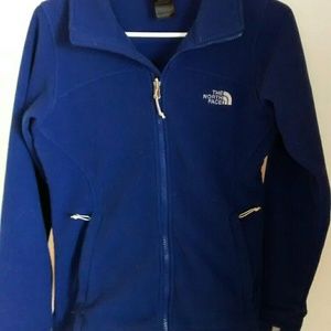 North face bright dark blue  size small