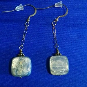 Blue Stone Earrings