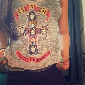 Guns and roses muscle tank