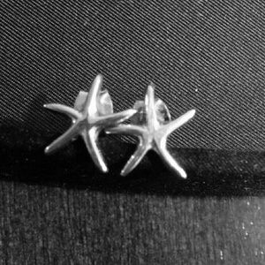 Silver Sea Star Earrings