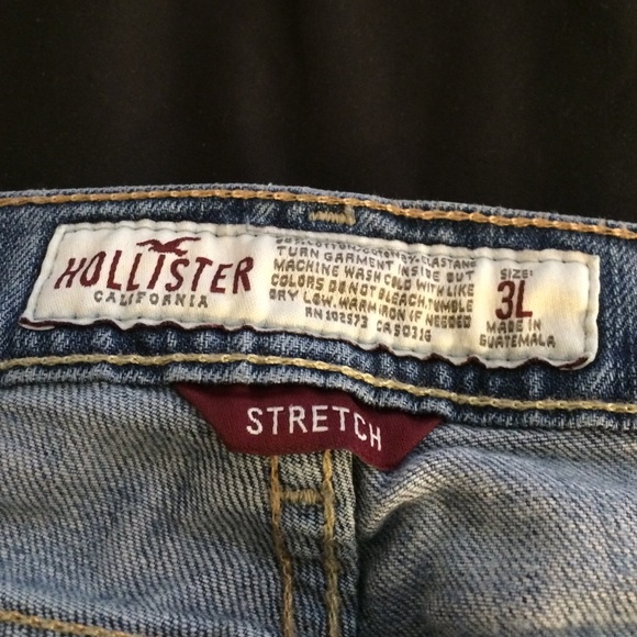 Hollister stretch jeans size 3L - Picture 3 of 3