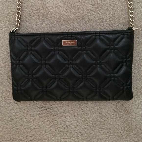 Kate Spade black crossbody bag purse