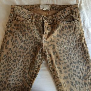 Leopard Current/Elliot jeans