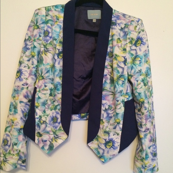 Floral Blazer