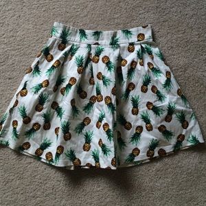 Pineapple skirt