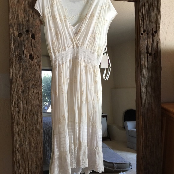 Hale Bob ivory lace dress
