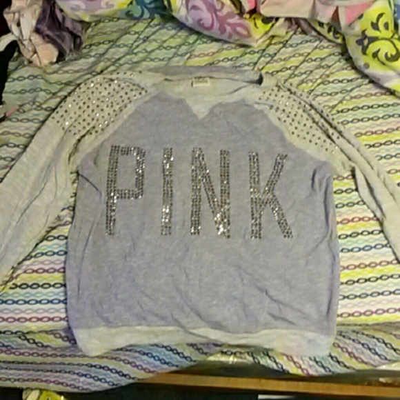 Pink pull over