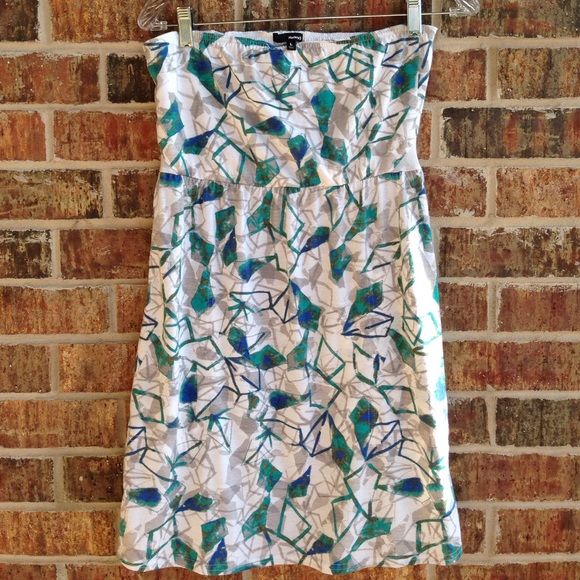 NWOT Hurley strapless dress