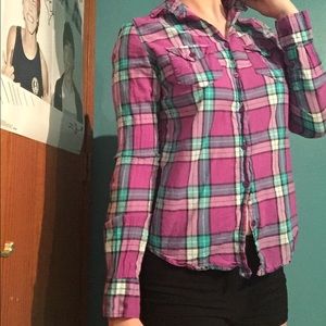 Purple and Blue Flannel