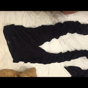 Bebe crunched leggings