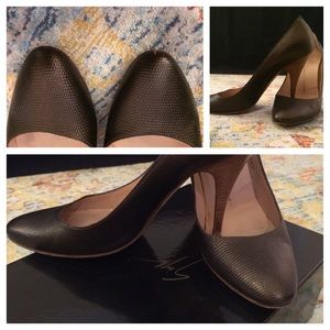 Snakeskin Pumps by Zanotti