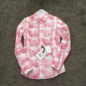 SS14 Butterfly Estampa print shirt