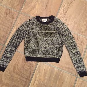 Black & white sweater
