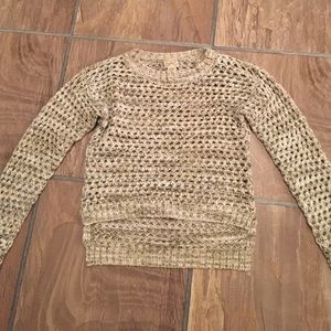 multi- cream colored sweater