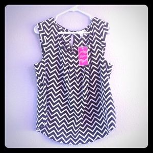 🎀Candie's Chevron top✨
