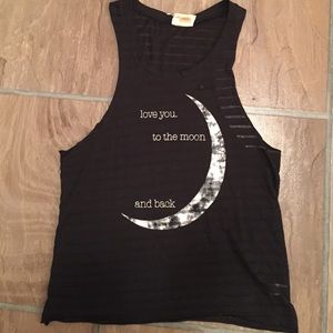 I love you to the moon and back tank